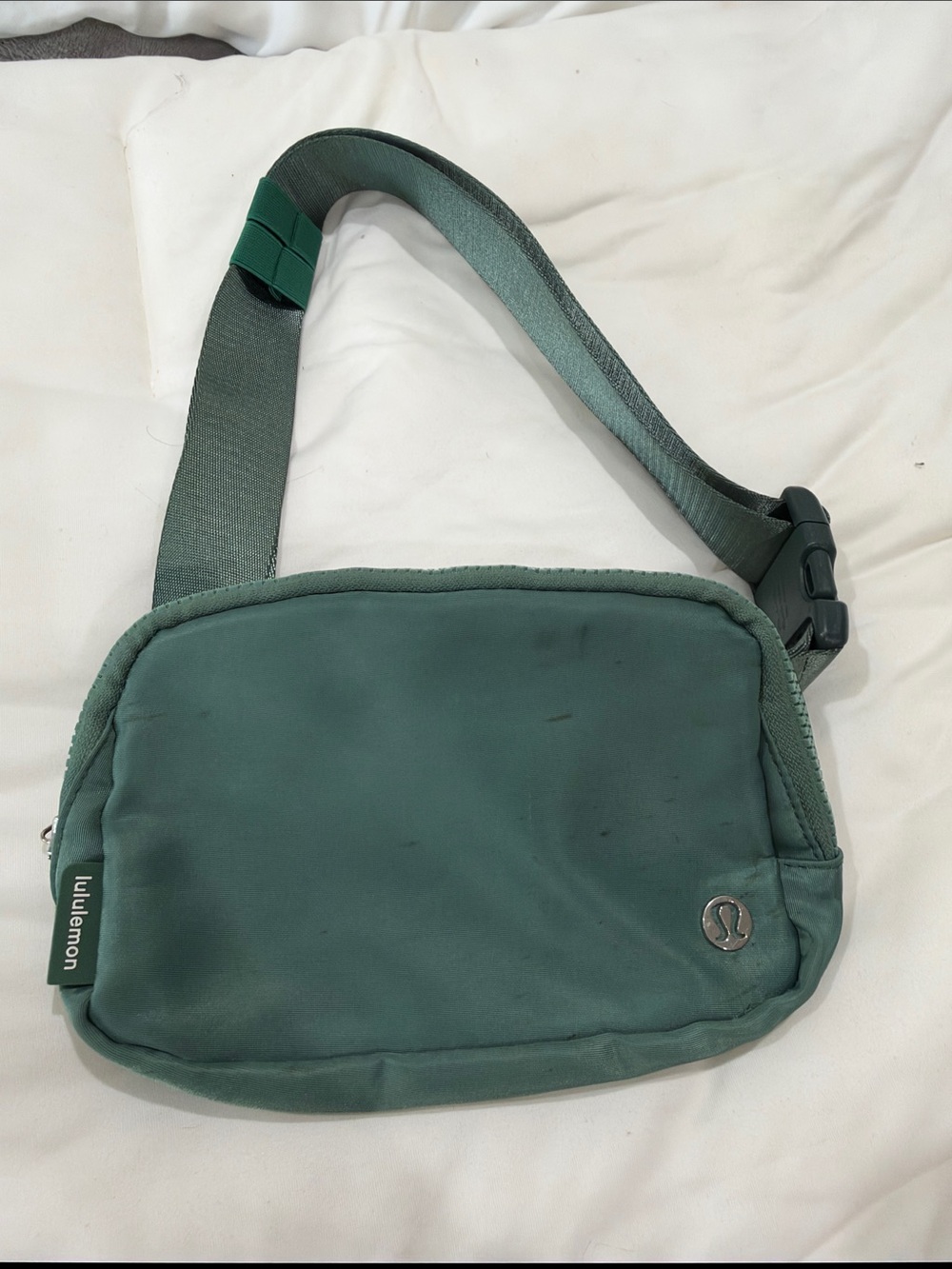 lululemon athletica Teal Green Crossbody Sling Bag